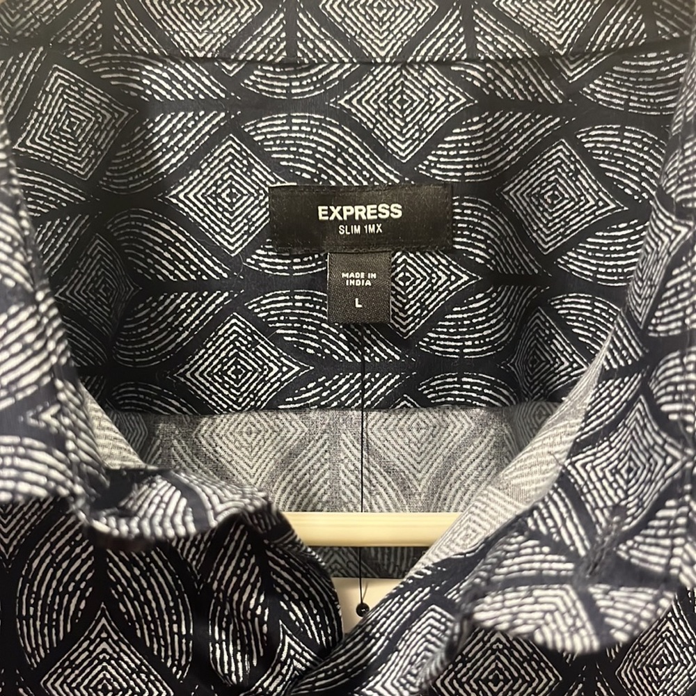 EXPRESS Slim Button Up - Picture 4 of 5